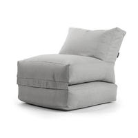 SITZSACK Der Summerdream - Hellgrau/Grau, Textil (70/80/90cm) - Mokebo