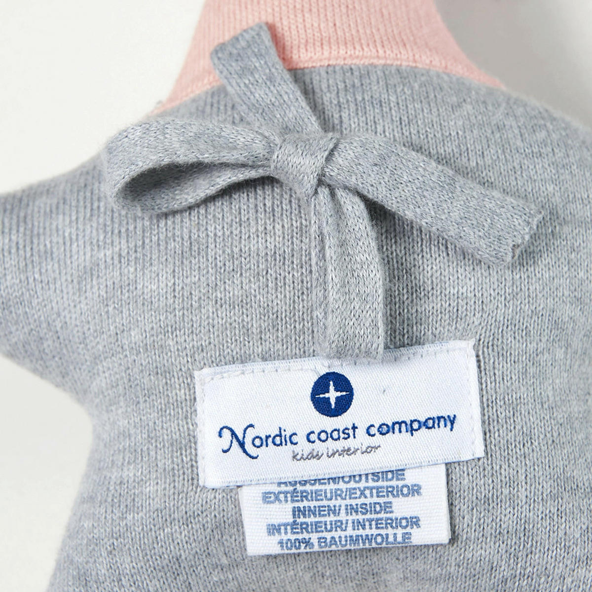 SPIELUHR Baby Rosa - Hellrosa, Textil (15/4/22cm) - nordic coast company