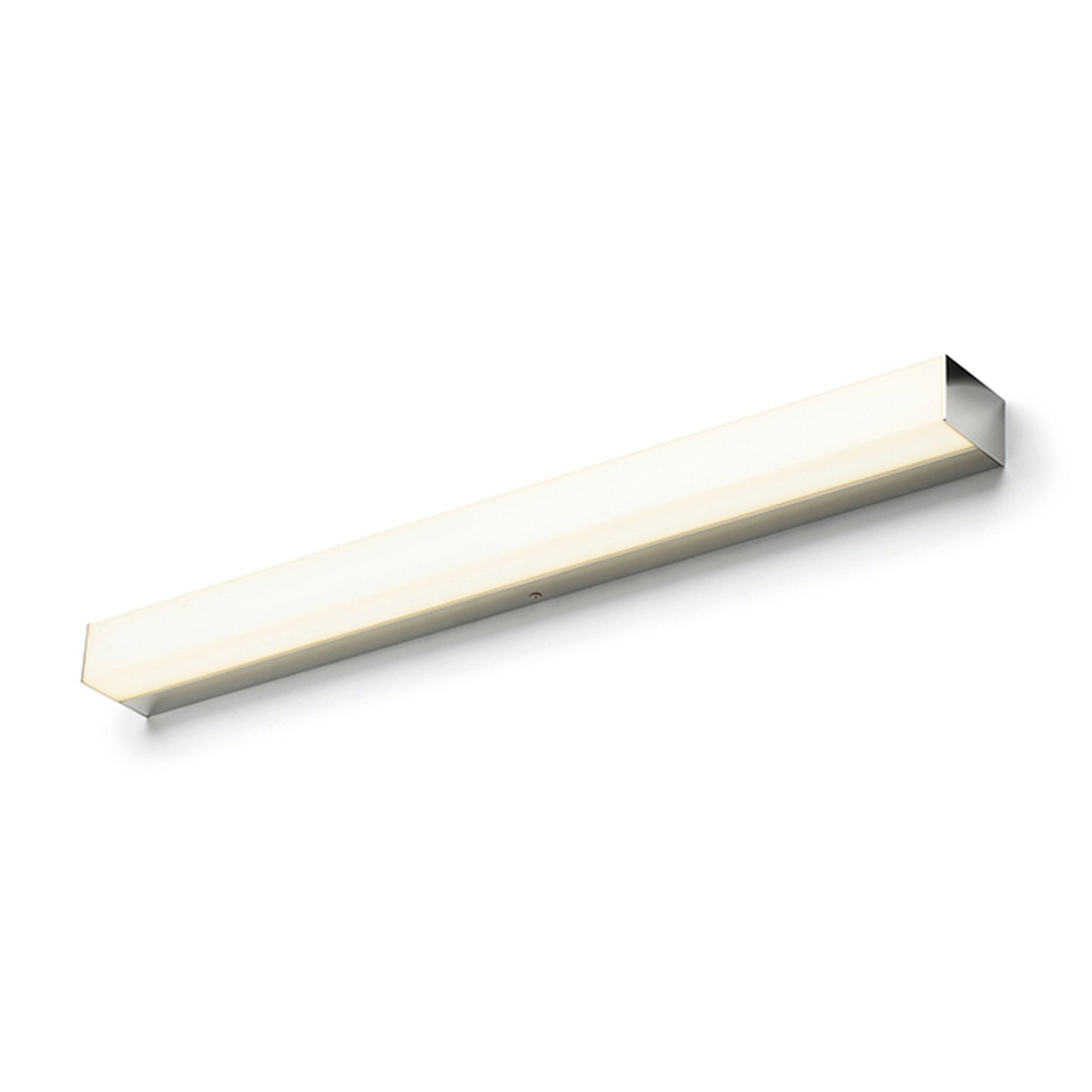 WANDLEUCHTE LEVIA 60 Chrom 12 W IP44 - Chromfarben, Metall (6/4/60cm) - Rendl