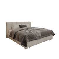 POLSTERBETT Zaira 180x200cm – Elegantes Polsterbett für modernen Wohnstil , ohne matratze, cappuccino - Cappuccino, Holz (160/200cm) - Homesy
