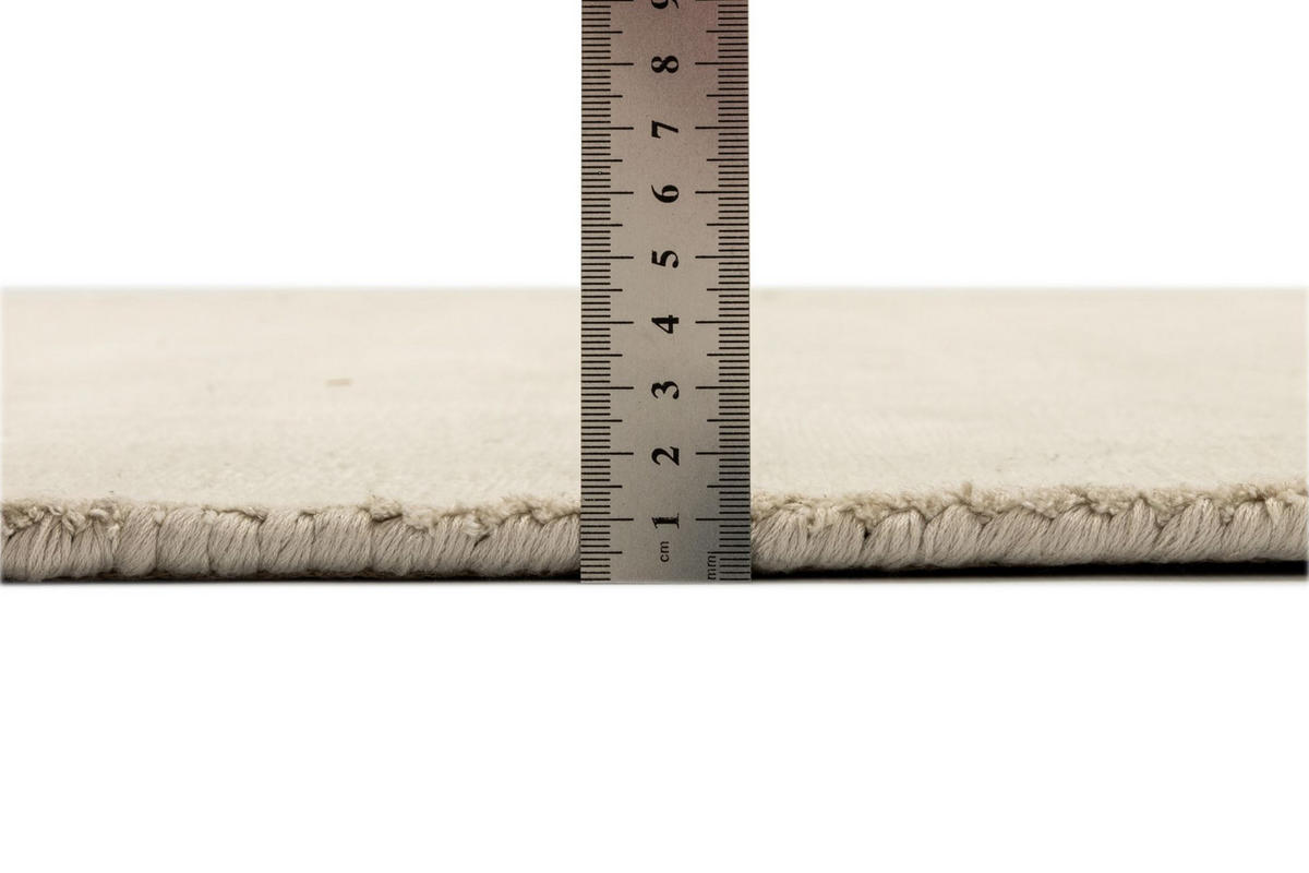 VISKOSETEPPICH Star 190x290 cm - Creme, Textil (190/290cm) - THEKO