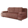 SCHLAFSOFA Emma Cord - Rosa, Holz/Kunststoff (200/77/92cm) - MIRJAN24