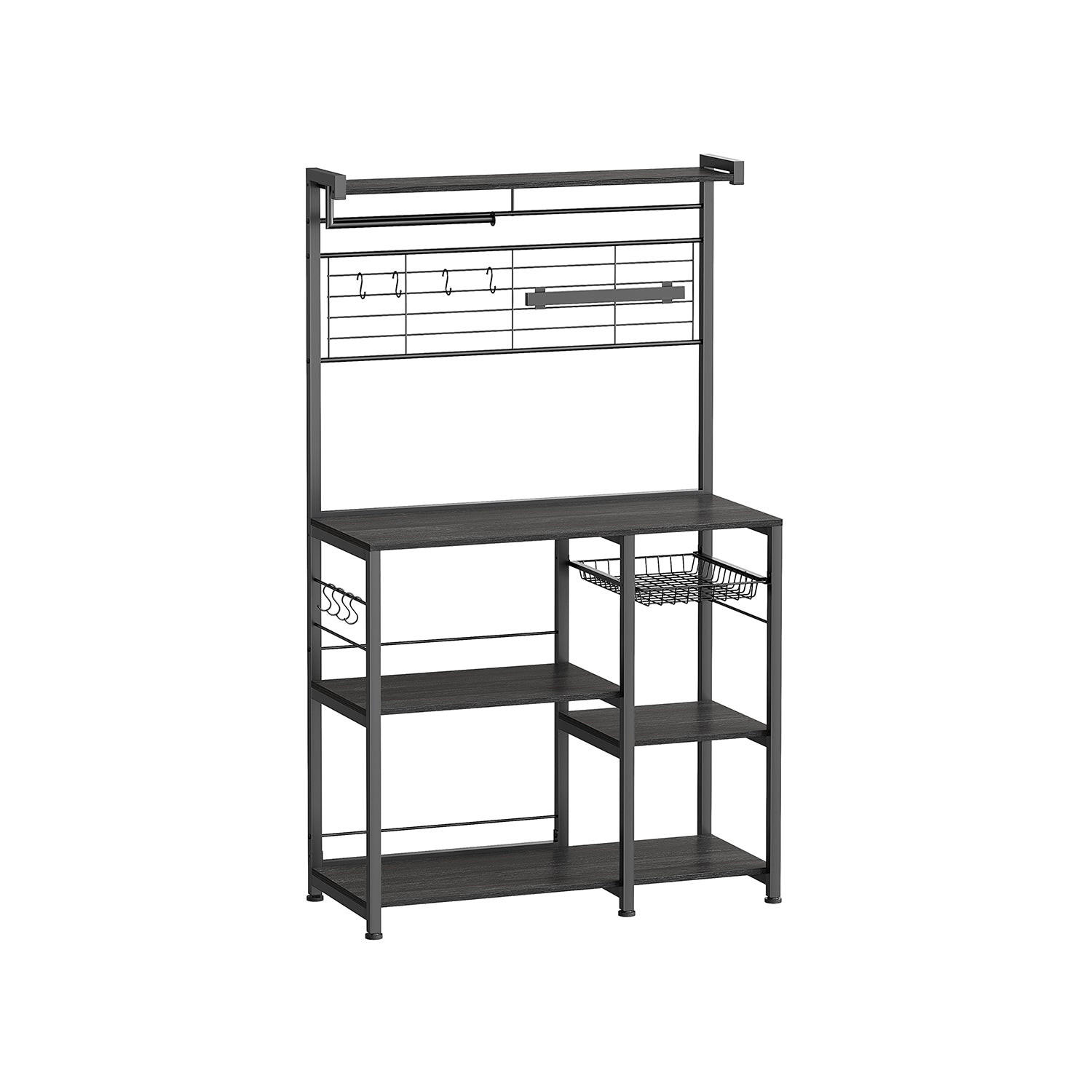 Hansiro Küchenregal Eukalyptusholz 90x167.3x42 cm