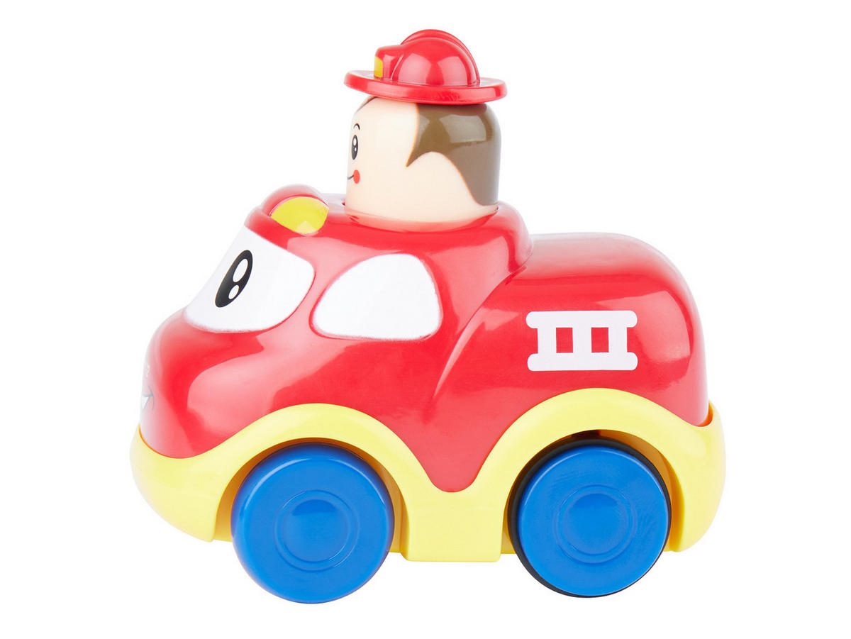 AUFZIEHAUTO ab 1 Jahr Tut Tut - Blau, Kunststoff (7/11cm) - Bieco Spielwaren