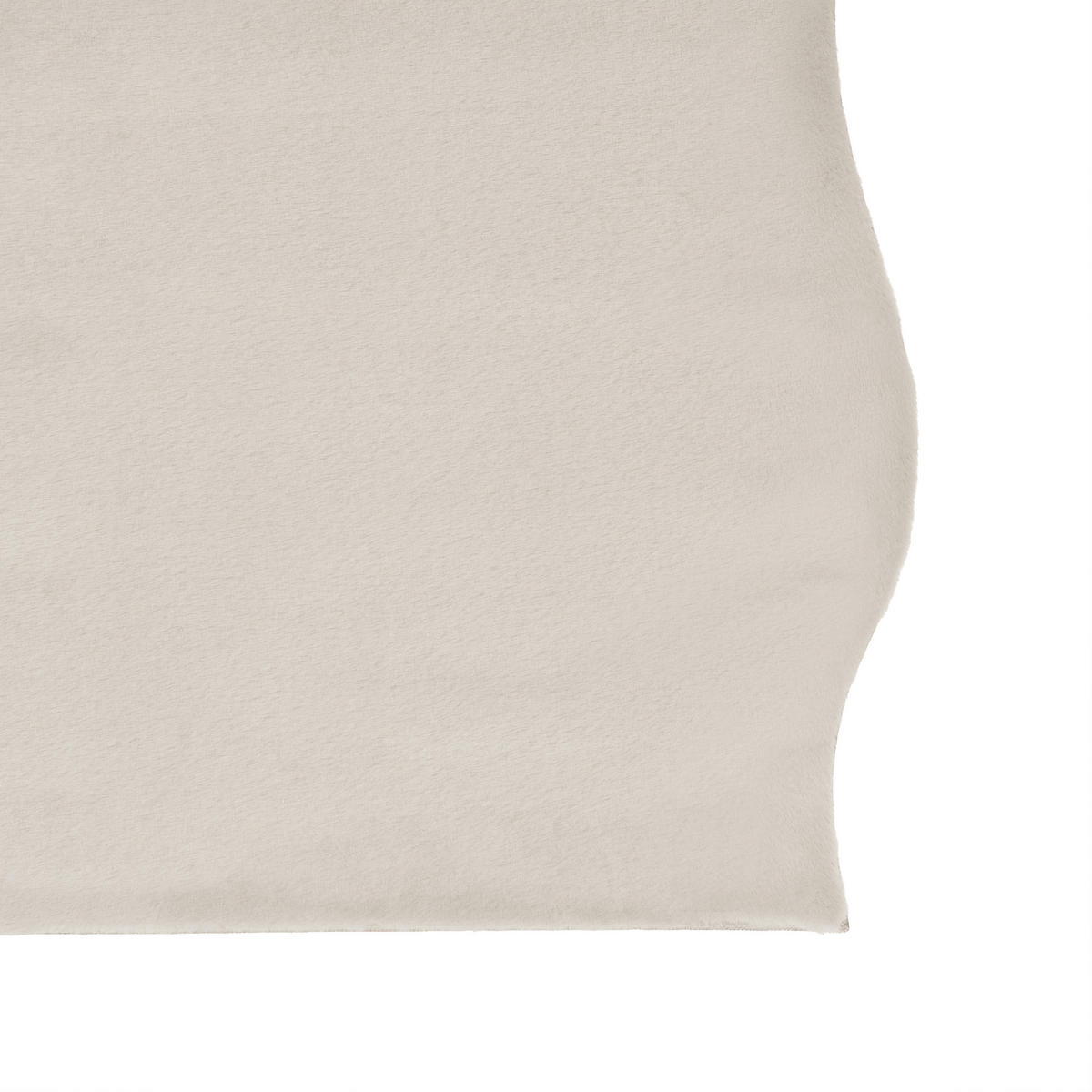 KOBEREC Světle béžový 160/230 cm Dawa - béžová, plast (160/230cm) - Beliani