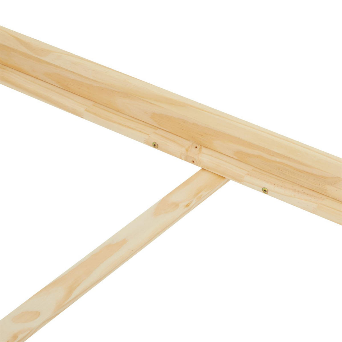 EINZELBETT FRITZ 90X200 CM - Naturfarben, Holz (90/200cm) - IDIMEX