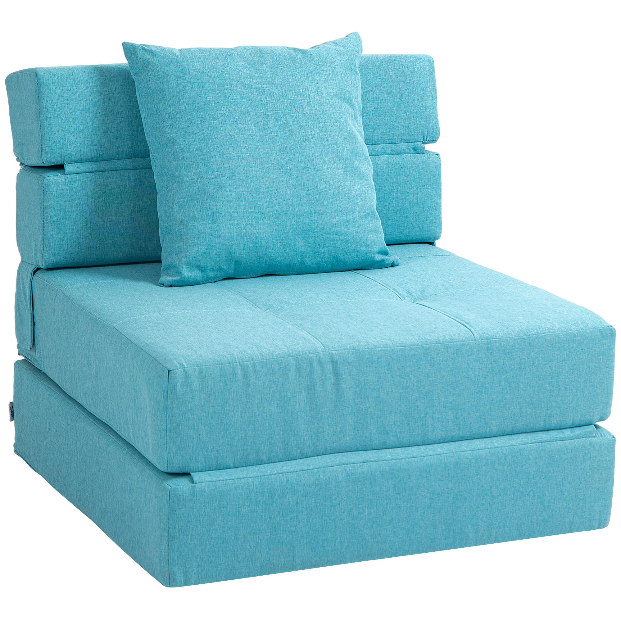 Redom SCHLAFSESSEL Blau 70cm × 70cm × 61cm