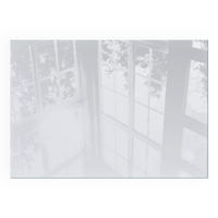 GLASPLATTE für Kamin 100x70 cm - Grau, Glas (100/70/0.4cm) - TULUP