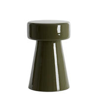 BEISTELLTISCH Dakwa Grün Ø29/47 cm - Grün, Metall (29/29/47cm) - Light & Living