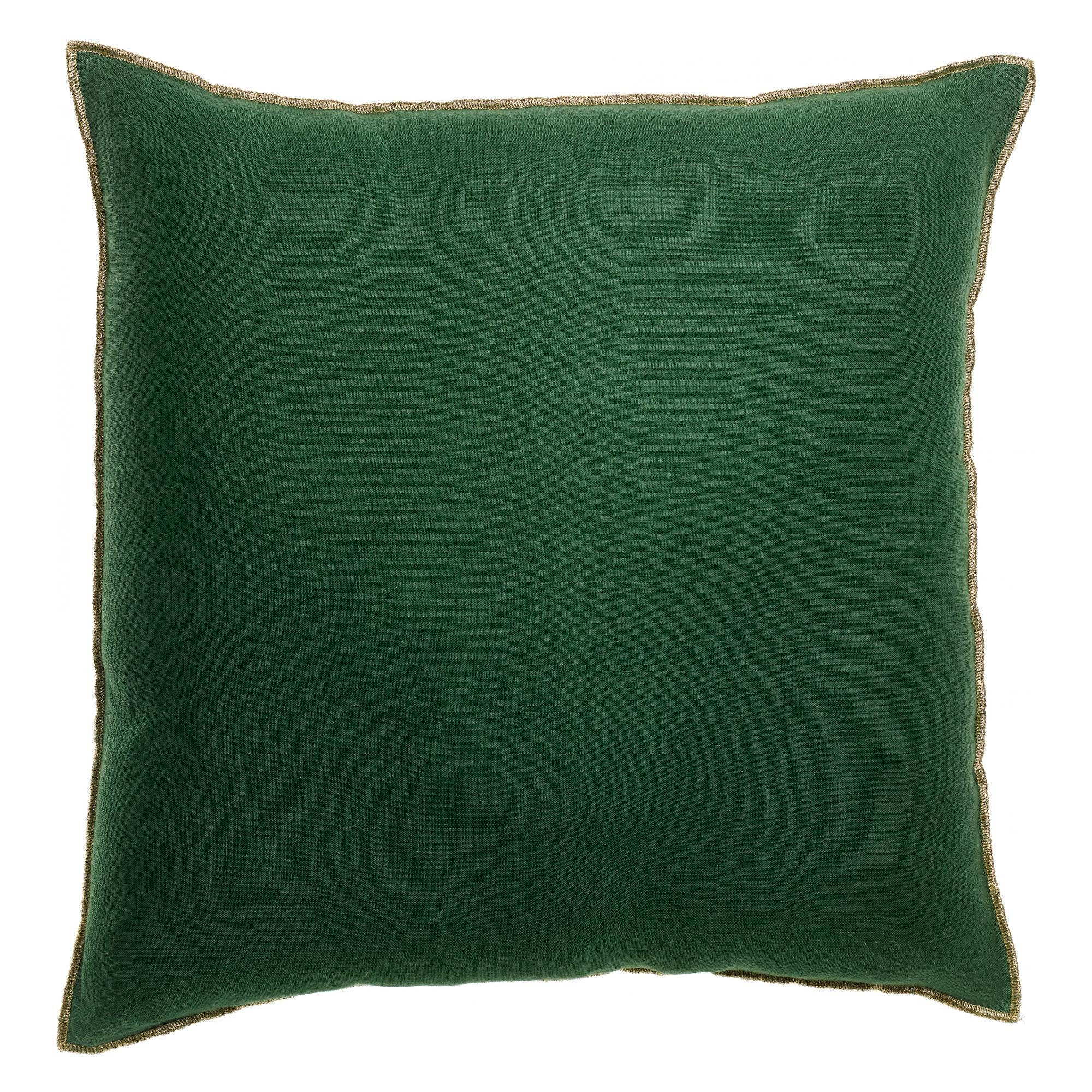 KISSEN Zeff Celeste fichte 45 x 45 cm - Grün, Textil (45/45cm) - Vivaraise
