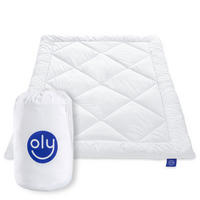 JUGENDBETTDECKE TEENY Mikrofaser leicht - Weiß, Naturmaterialien/Textil (135/200cm) - oly
