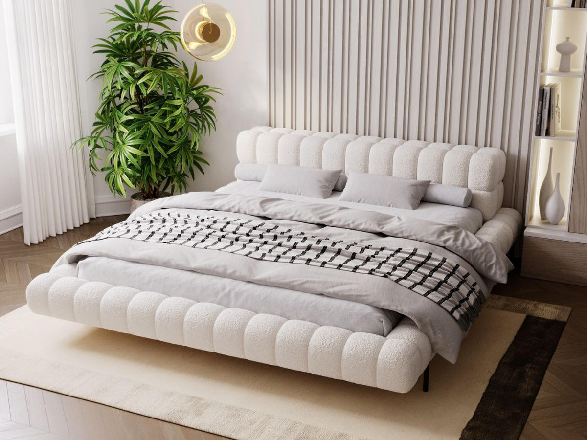 POLSTERBETT Imagine 160x200 Beige - Beige, Textil (160/200cm) - Graingold