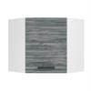 HÄNGESCHRANK SGN 60 cm, mit 1 Tür, Glamour Wood - Grau, Holz (60/58/60cm) - B BELINI GROUP