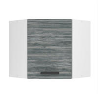 HÄNGESCHRANK SGN 60 cm, mit 1 Tür, Glamour Wood - Grau, Holz (60/58/60cm) - B BELINI GROUP