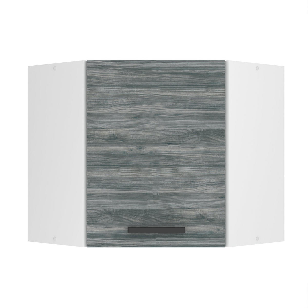 HÄNGESCHRANK SGN 60 cm, mit 1 Tür, Glamour Wood - Grau, Holz (60/58/60cm) - B BELINI GROUP