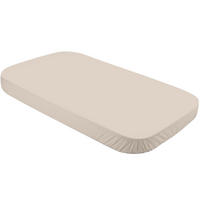 CEARȘAF cu elastic pentru bebe 7in1 - culoarea șampaniei, material textil (73/124cm) - waldin