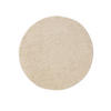 PRALNA kosmata preproga Soho kremna ø 160 cm - krem, umetna masa (160/160cm) - benuta
