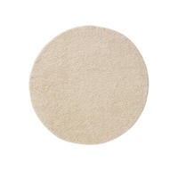 HOCHFLORTEPPICH Soho Cream ø 250 cm rund - Creme, Kunststoff (250/250cm) - benuta