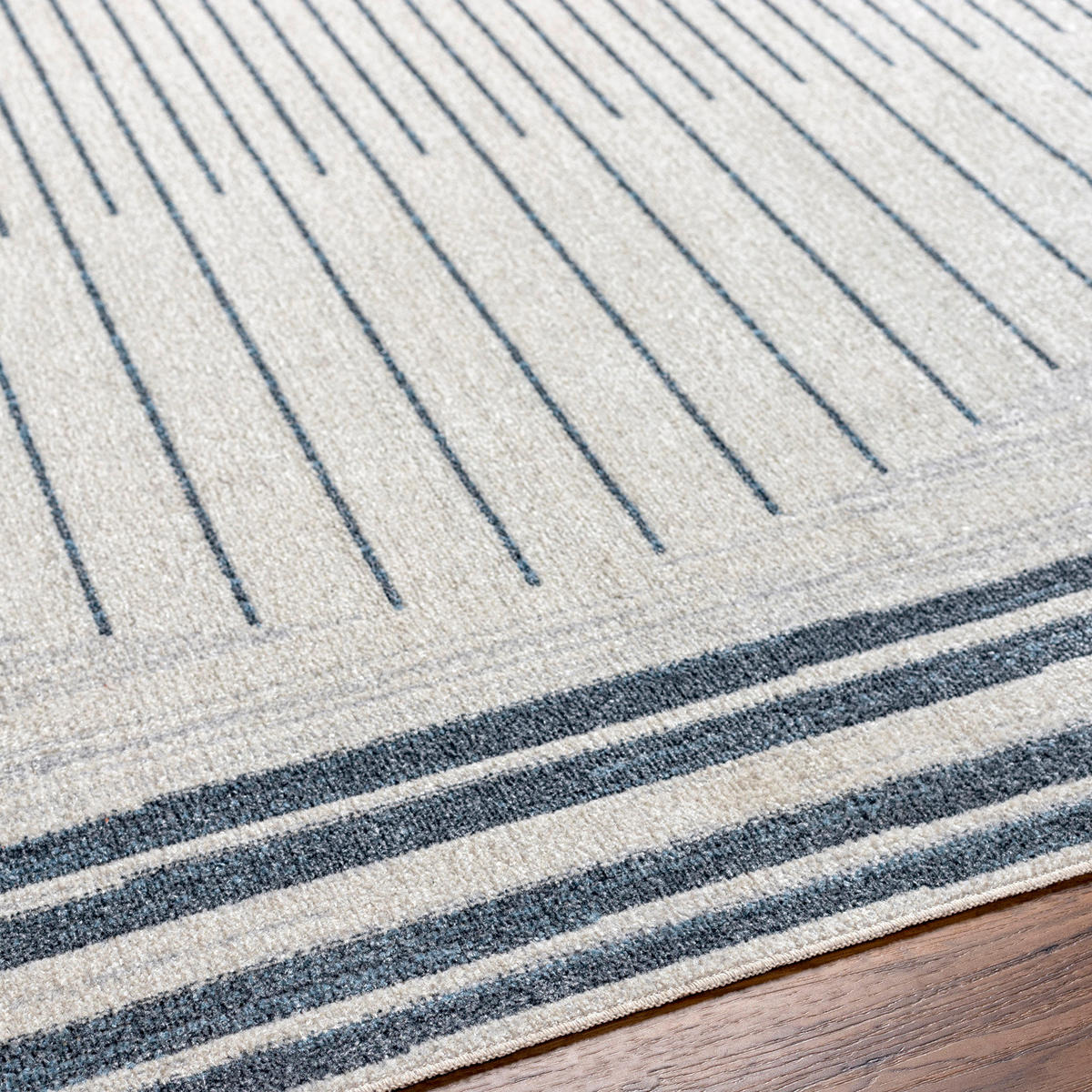 WASCHBARER TEPPICH Enso 160/213 cm Blau - Blau, Textil (160/213cm) - LIVABLISS