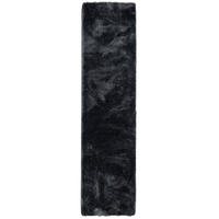 HOCHFLOR SHAGGY TEPPICH FEELING MIX LÄUFER - Anthrazit, Textil (80/200cm) - Snapstyle