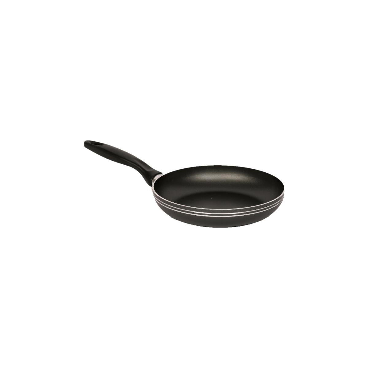 BRATPFANNE Cortina - Schwarz, Metall (24cm) - Riess