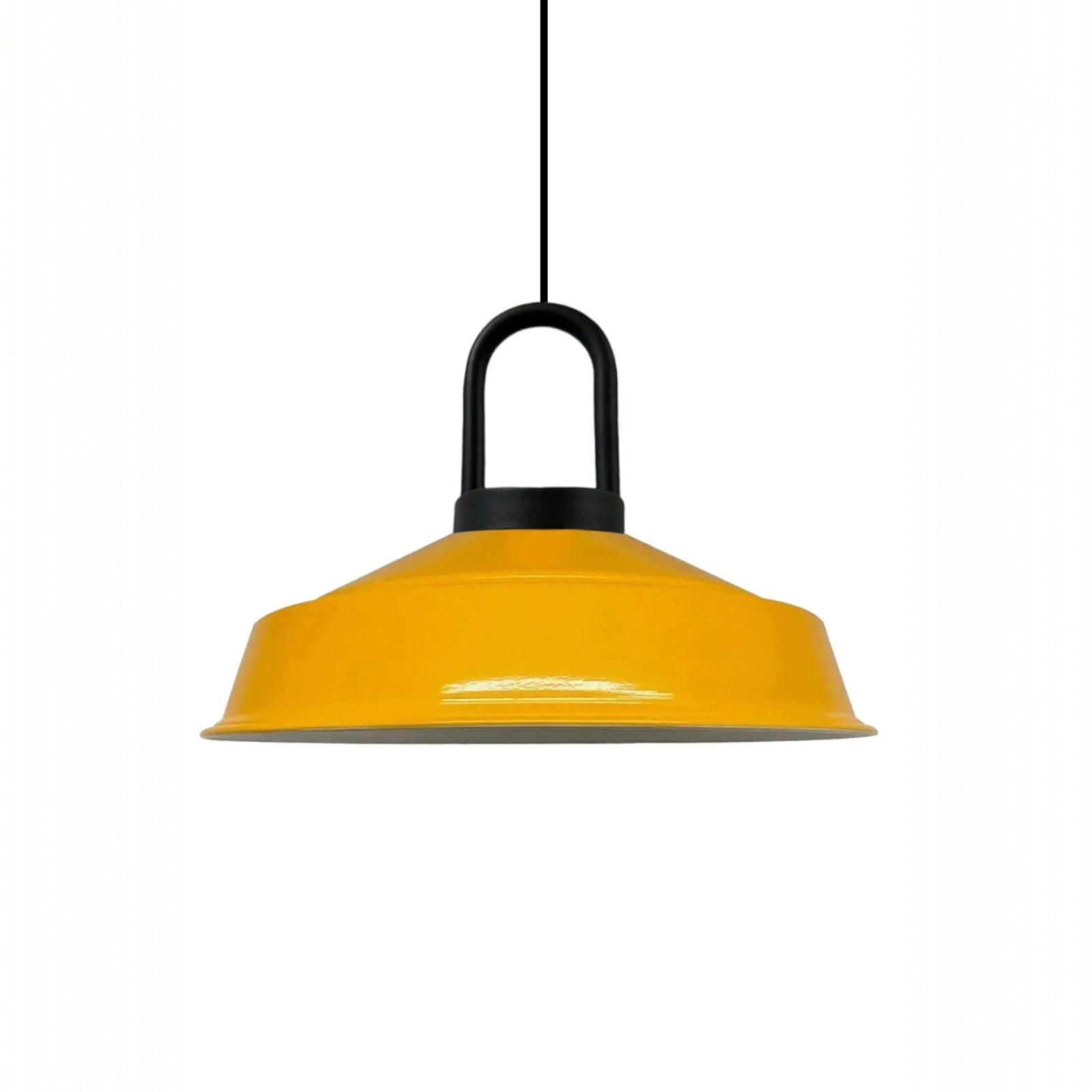 Bamyum Pendelleuchte Gelb 40x28x40 cm