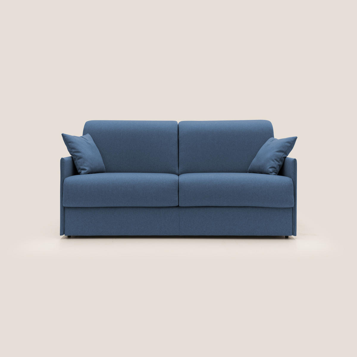 SCHLAFSOFA Evans - Blau, Textil (169/90/96cm) - Divani.store