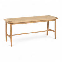SITZBANK 110/35/47 cm Rattan / Eiche Wildeiche - Honigeiche/Eichefarben, Holz/Papier (110/47/35cm) - Furnhouse