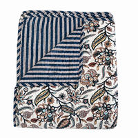 WOHNDECKE Baumwolle 140x180 cm Quilt-Optik – Gesteppt, Weich & Modern - Multicolor, Naturmaterialien (140/180cm) - AU Maison