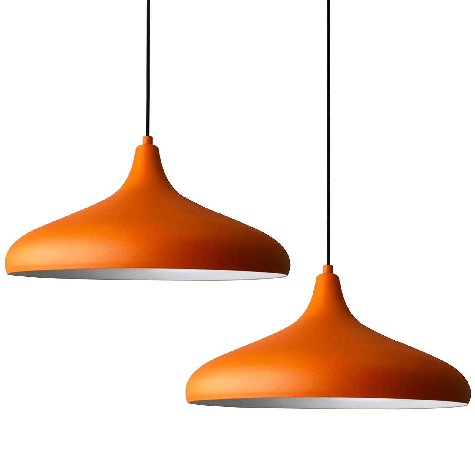 PENDELLEUCHTE Champion x2 35/20 - Orange, Metall (35/20cm) - Bamyum