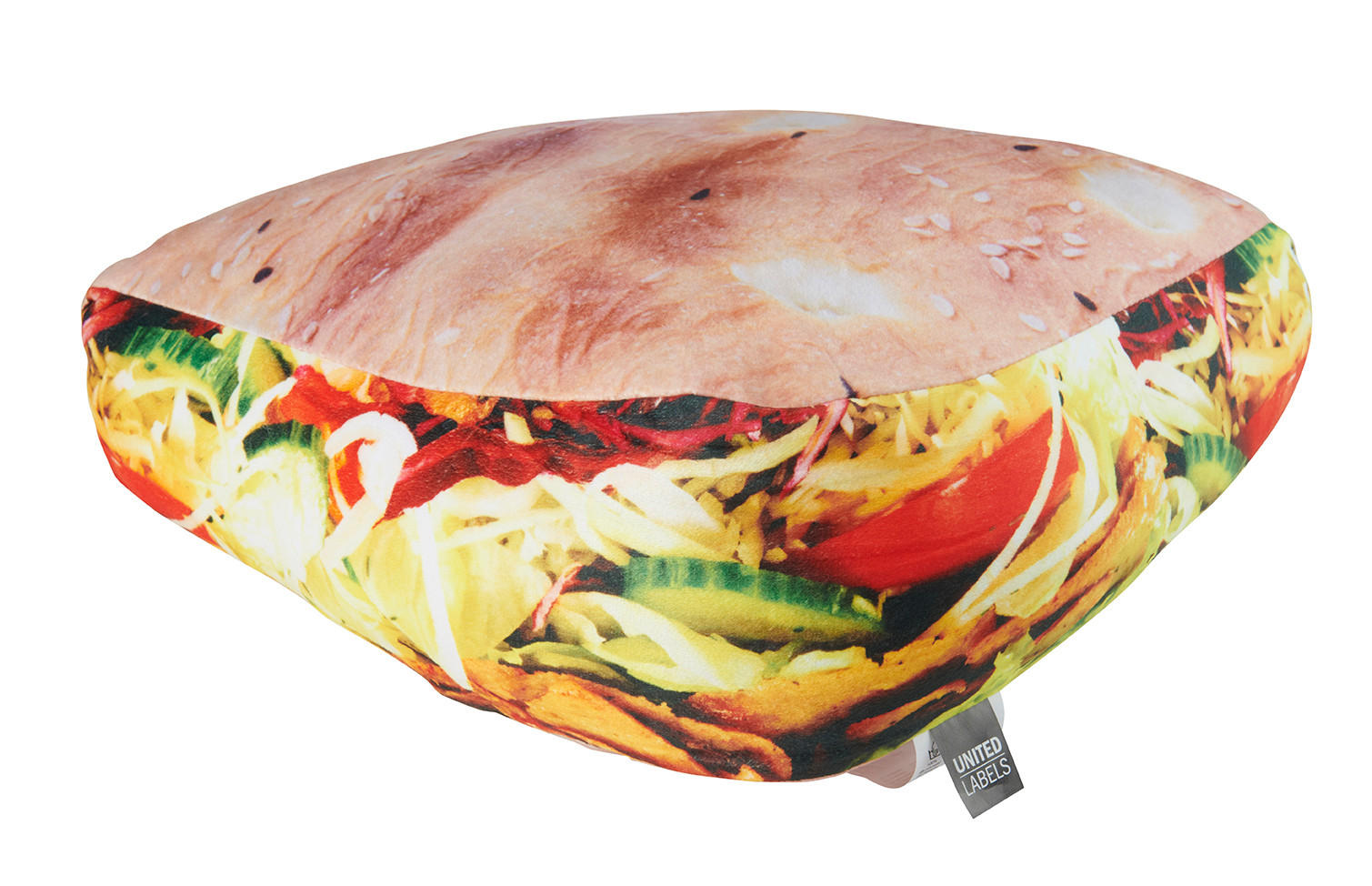 ZIERKISSEN Döner Kebab Dönertasche 40 x 30 cm - Multicolor, Textil (30/40/10cm) - United Labels