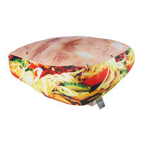 ZIERKISSEN Döner Kebab Dönertasche 40 x 30 cm - Multicolor, Textil (30/40/10cm) - United Labels