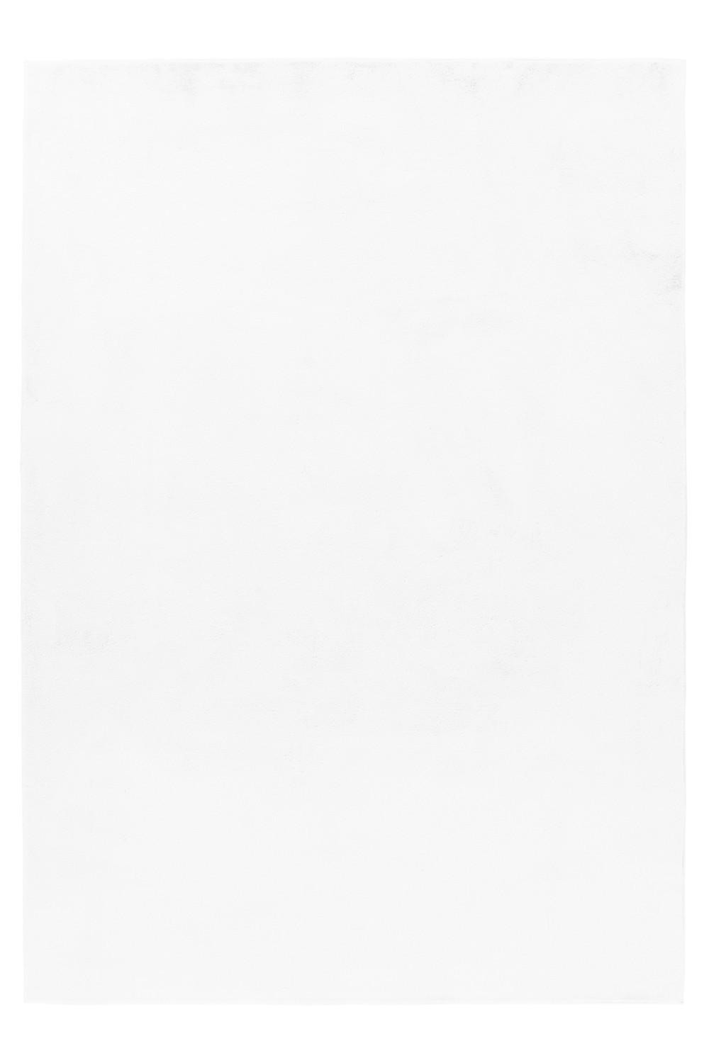 TEPPICH Kurzflor Uni Modern Waschbar Schlafzimmer Strapazierfähig Weiß 200x290 cm OEKO-TEX – NECKAR - Weiß, Textil (200/290cm) - KADIMA DESIGN