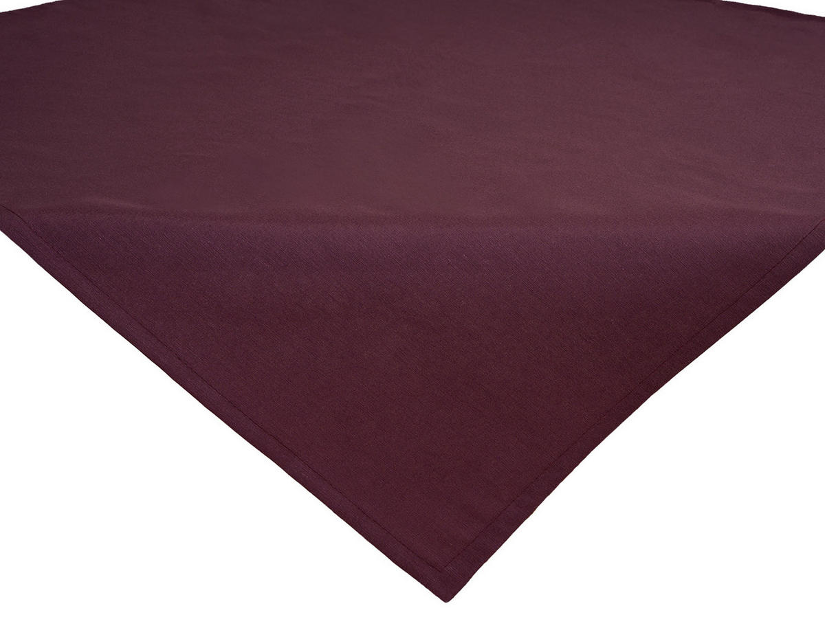 MITTELDECKE Wunschton sukkulenten-violet 80/80 cm - Violett, Textil (80/80cm) - beties Heimtextil