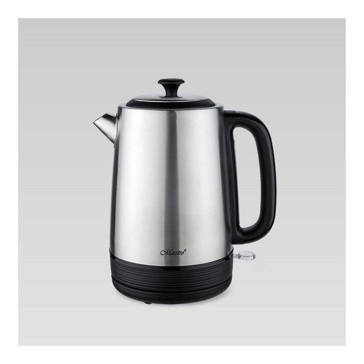 WASSERKOCHER ELEKTRISCH Silber 15/15/24 cm MR048 - Silberfarben, Metall (15/24/15cm) - Maestro 