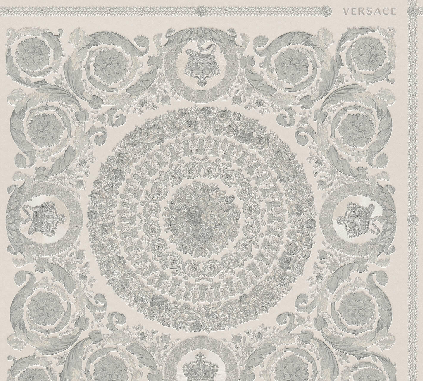 VLIESTAPETE Beige 53/1005 cm - Silberfarben/Grau, Kunststoff/Textil (70/1cm) - KUNSTLOFT