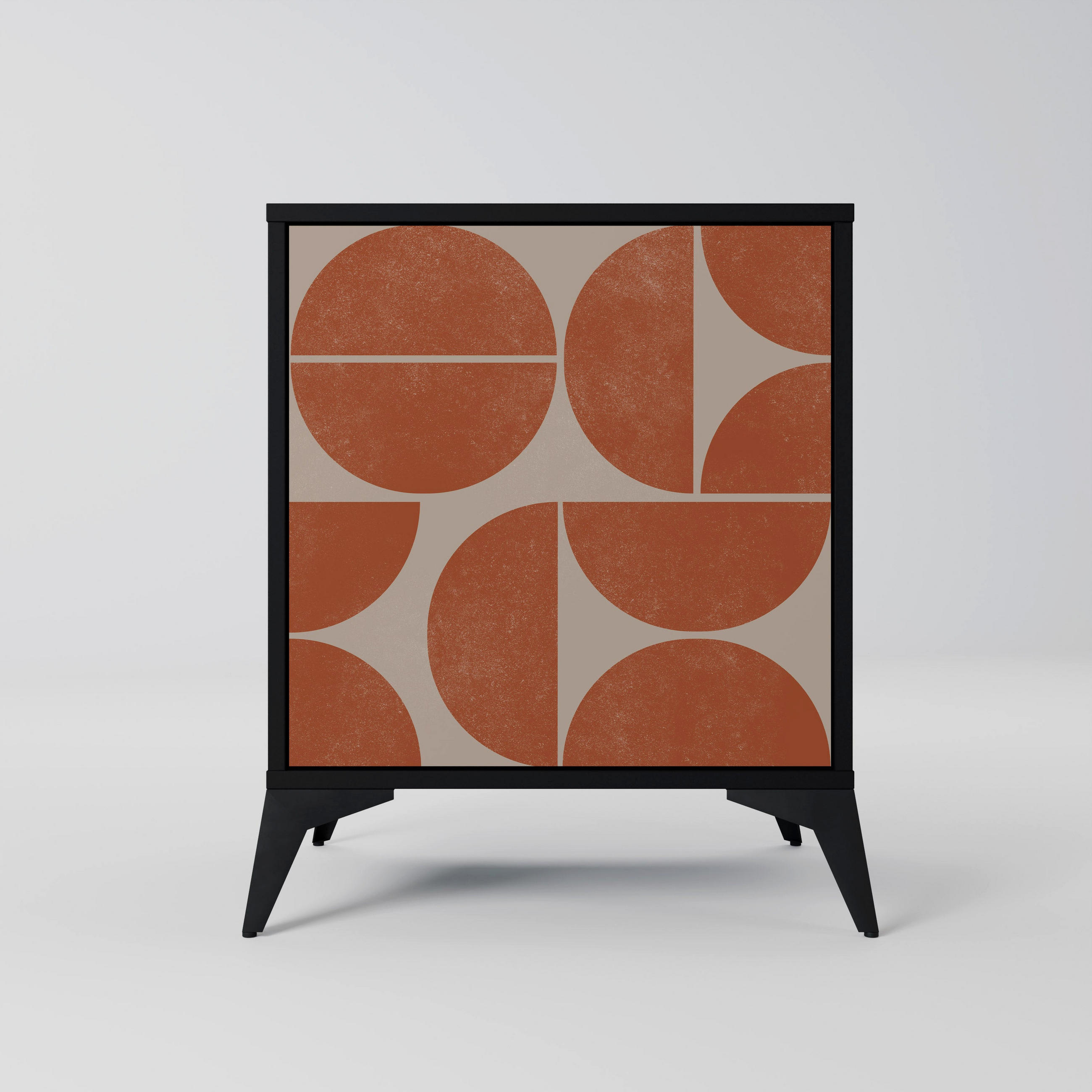 SpaceRebels Sideboard Schwarz 57.5x70.5x42 cm