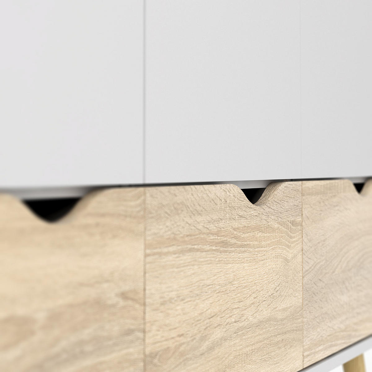 KLEIDERSCHRANK weiß - Weiß, Holzwerkstoff (147/200/58cm) - ebuy24
