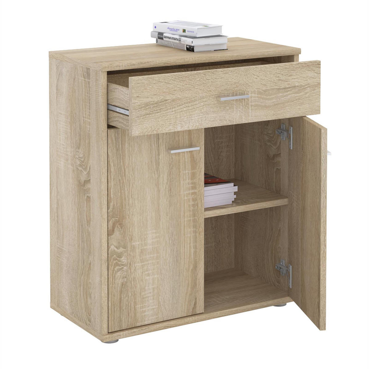 KOMMODE TOMMY - Sonoma Eiche, Holzwerkstoff (60/70/30cm) - CARO-Möbel