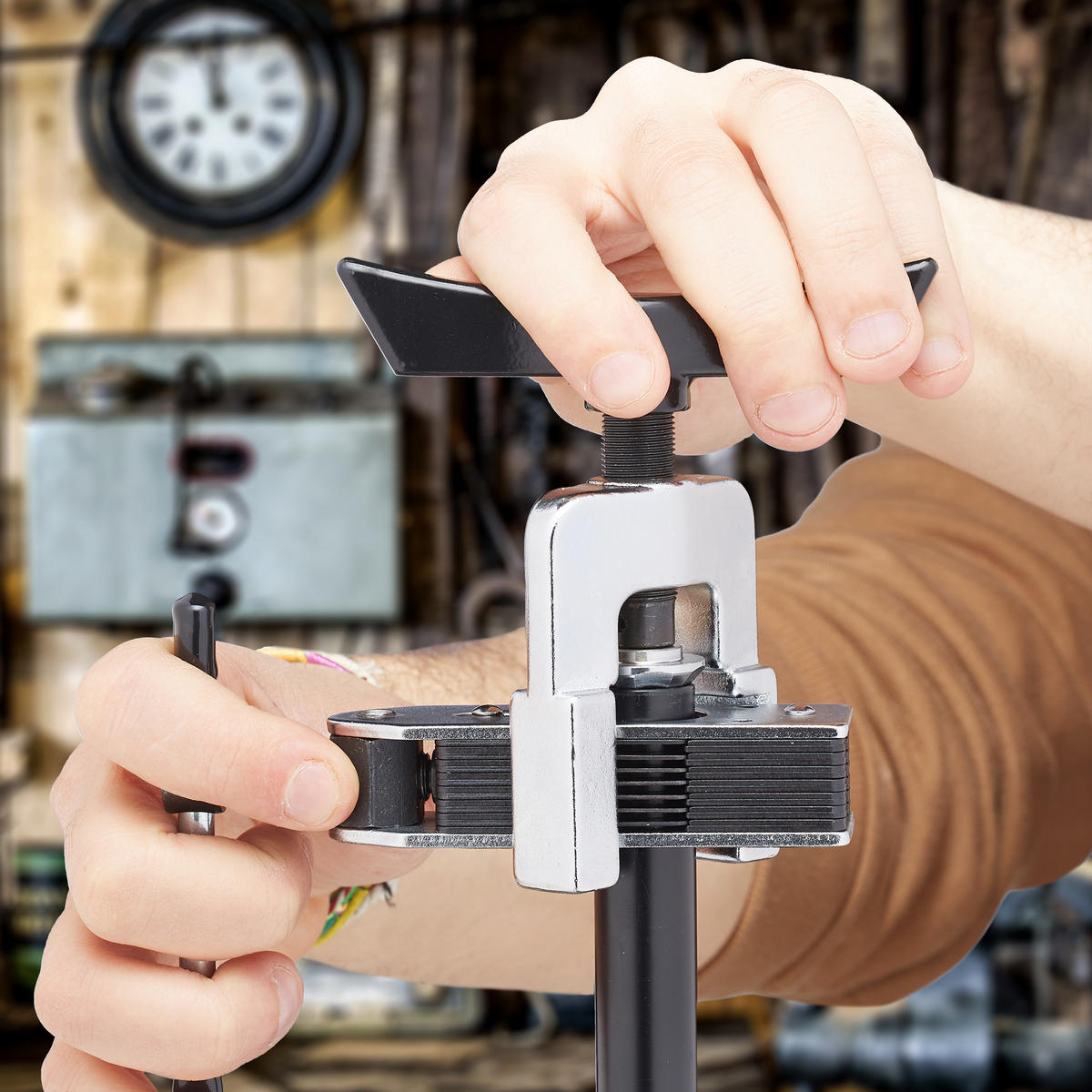 BÖRDELGERÄT - Multicolor, Metall (11/13/11cm) - Relaxdays