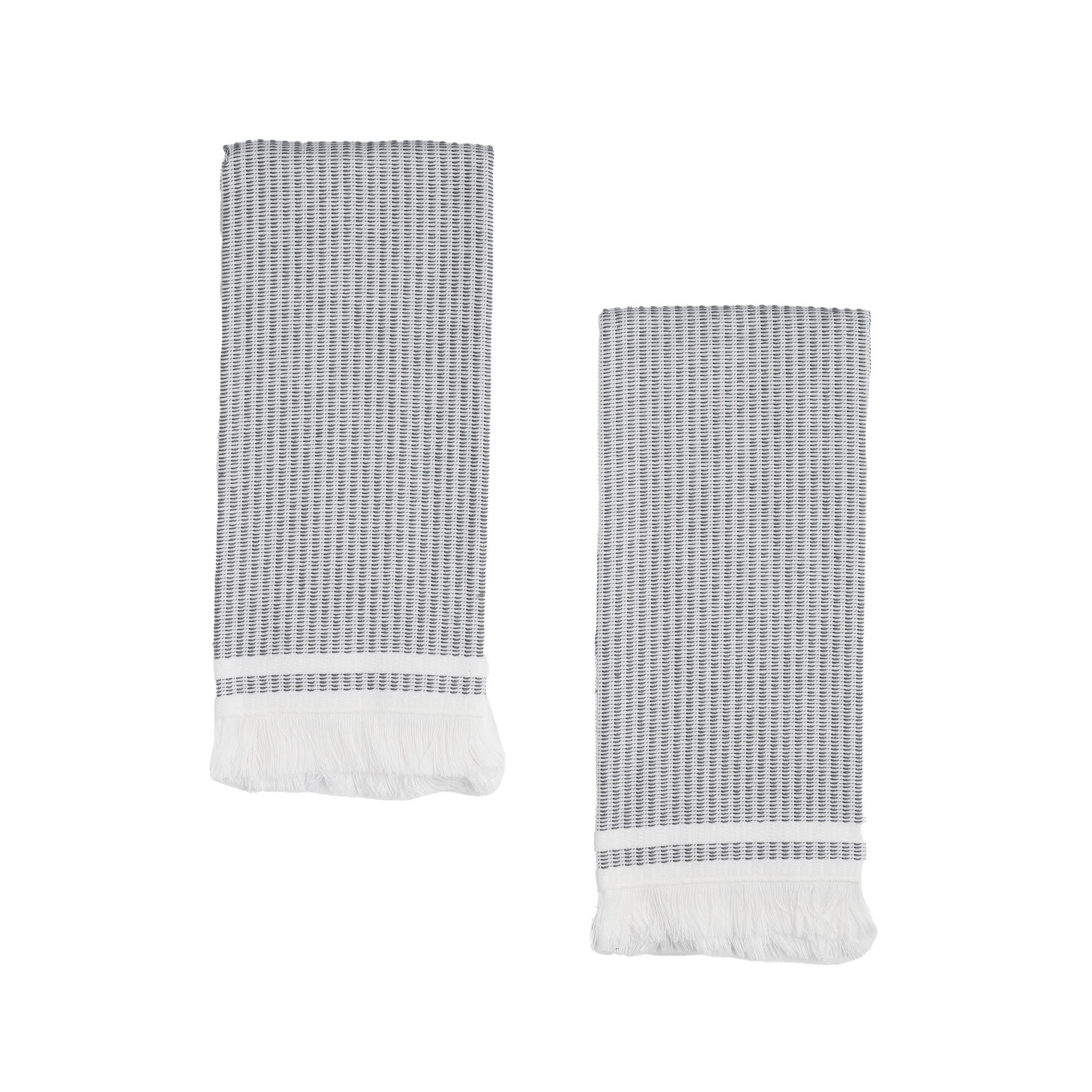 KÜCHENHANDTUCH-SET Passo - Dunkelgrau, Textil (40/60cm) - home&you