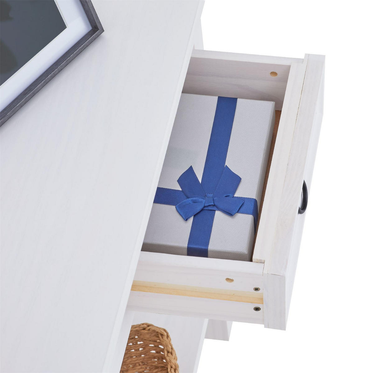 KONSOLENTISCH RURAL - Weiß, Holz (32/88/73cm) - CARO-Möbel