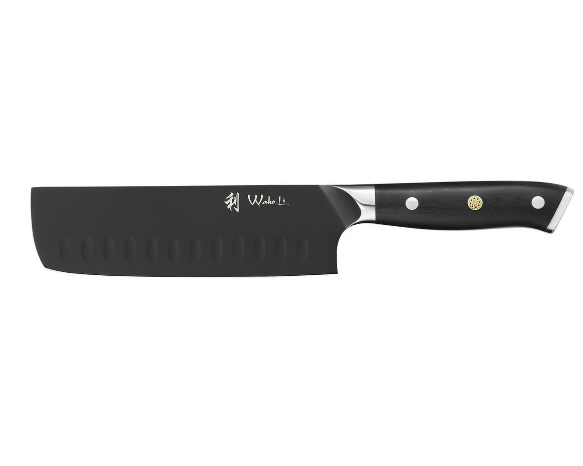 NAKIRIMESSER 17 cm - Schwarz, Metall (30cm) - Wakoli
