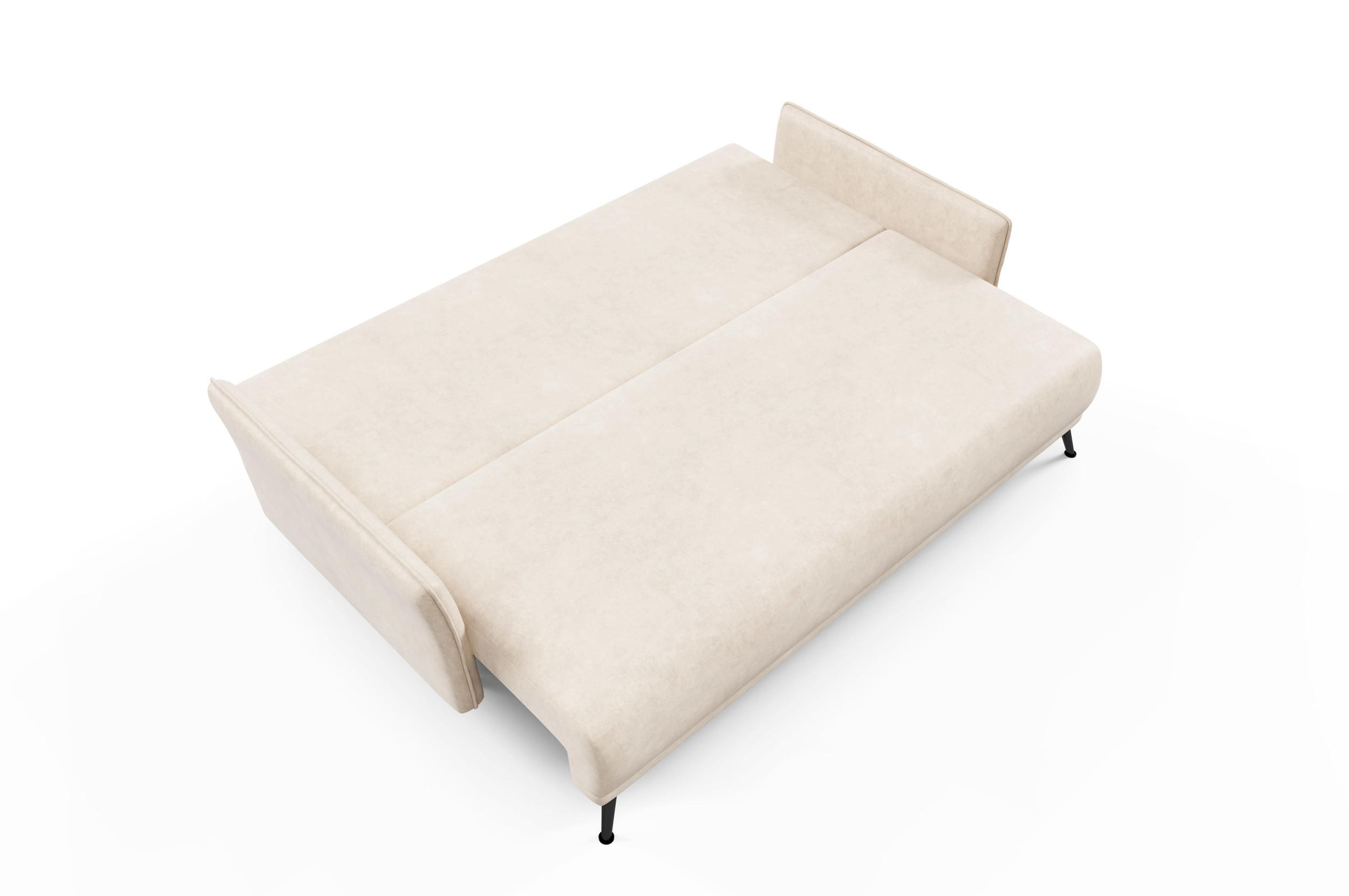 SCHLAFSOFA - Sofa Lamala - Beige - Beige, Holzwerkstoff (219/96/104cm) - Möblo