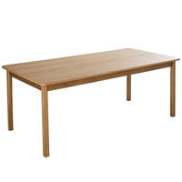 ESSTISCH 200 cm, Holz - Braun, Holz (200/100/75cm) - Oviala
