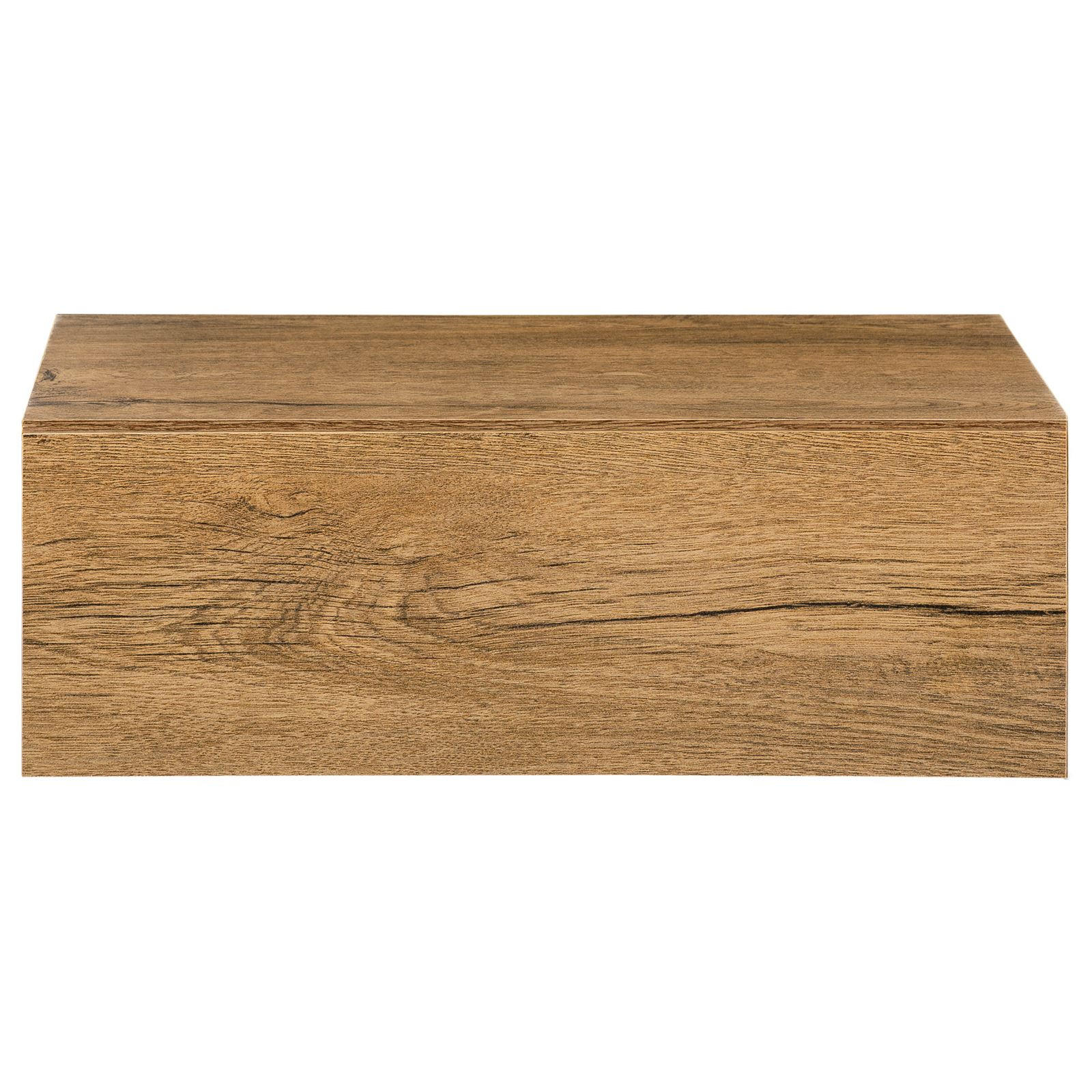 NACHTTISCH ANNE hängend - Eichefarben, Holzwerkstoff (42/14/30cm) - CARO-Möbel