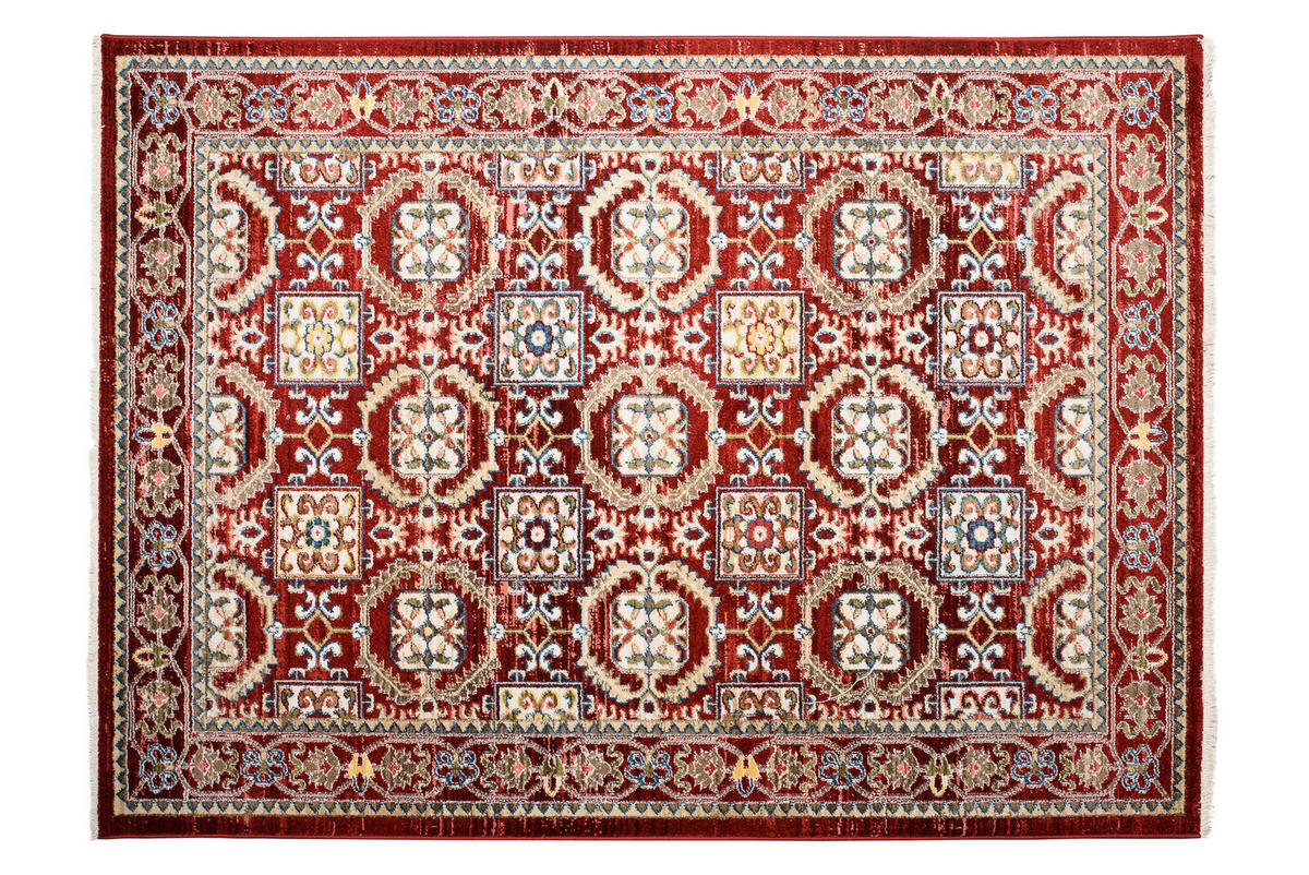 TEPPICH RIVIOLI Rot 160/225 cm - Rot, Textil (160/225cm) - Tapiso