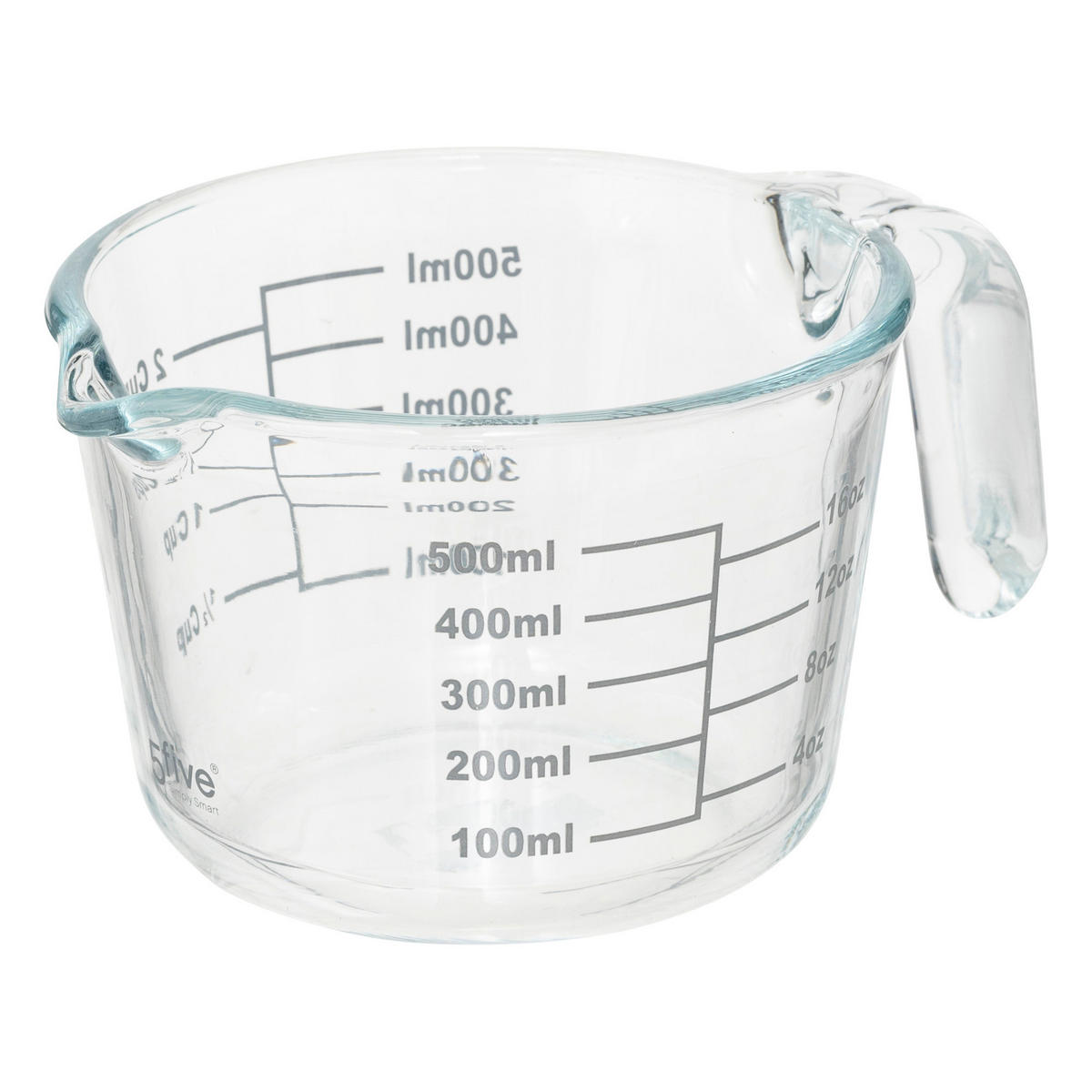 ZITRUSPRESSE aus Glas Neo 500 ml 19/13/13 cm - Grau, Glas (13/13/19cm) - 5five Simply Smart