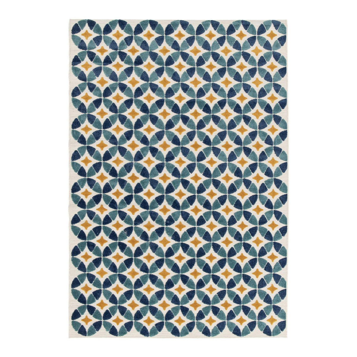 TEPPICH für Innen und Außen blau - Blau, Textil (160/230cm) - AFK Living