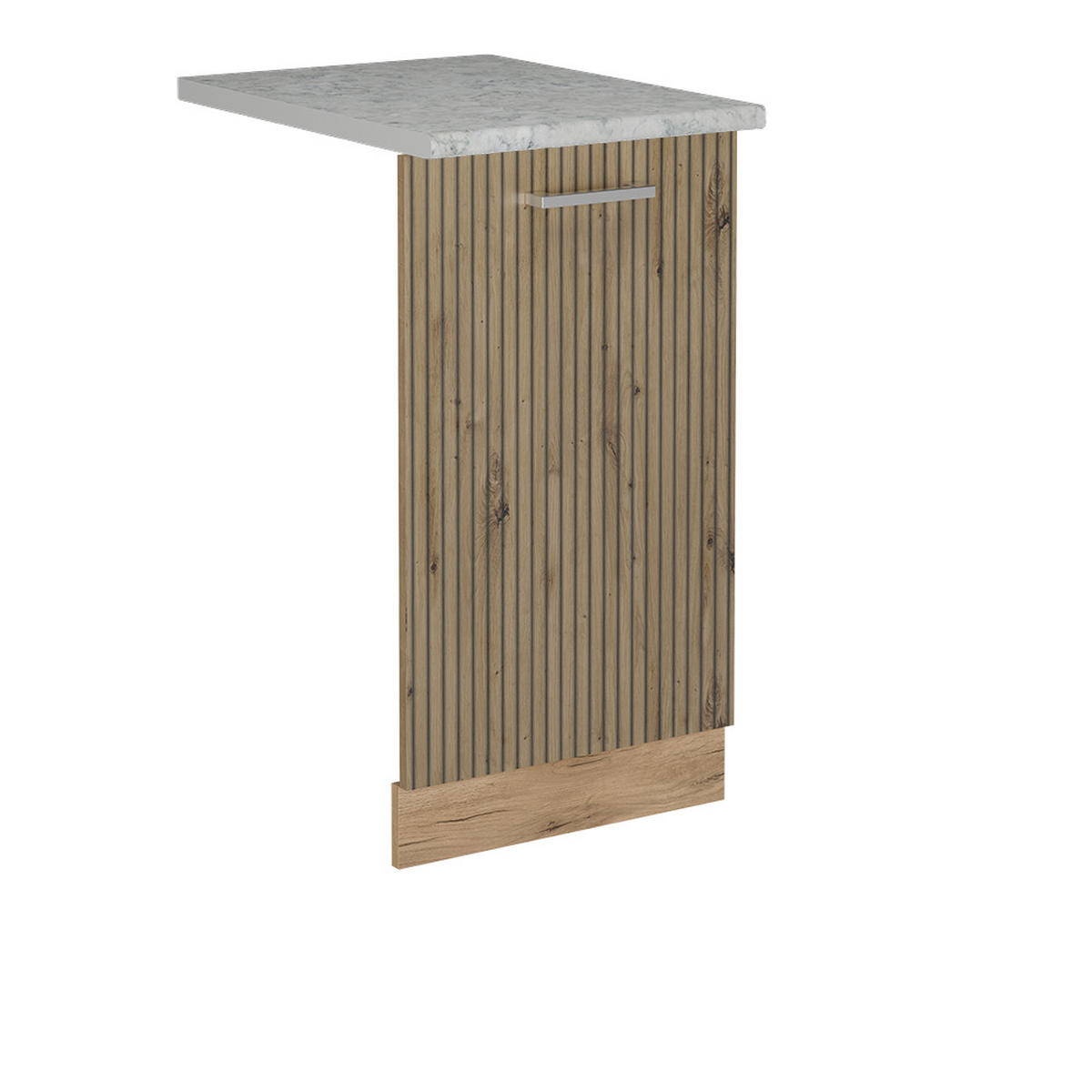 GESCHIRRSPÜLBLENDE R-Line Artisan-Eiche 45 cm , AP Marmor - Honigeiche/Eiche Artisan, Holzwerkstoff (45/81.8/1.6cm) - Vicco